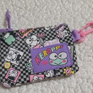 KERO KERO KEROPPI ZIPPER PUCH COIN PURSE/CARD HOLDER